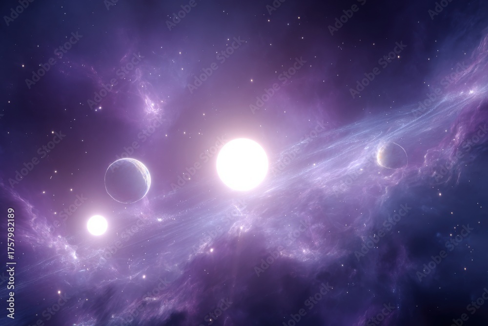 Fototapeta premium deep space background
