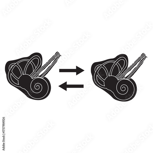 Cochlea Implant glyph icon