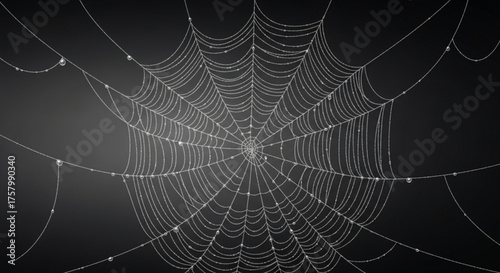 Abstract dark web-inspired background showing interconnected lines, symbolizing digital connectivity, web structure, or global data network.
