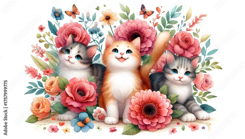Fototapeta premium Beautiful graphic illustration