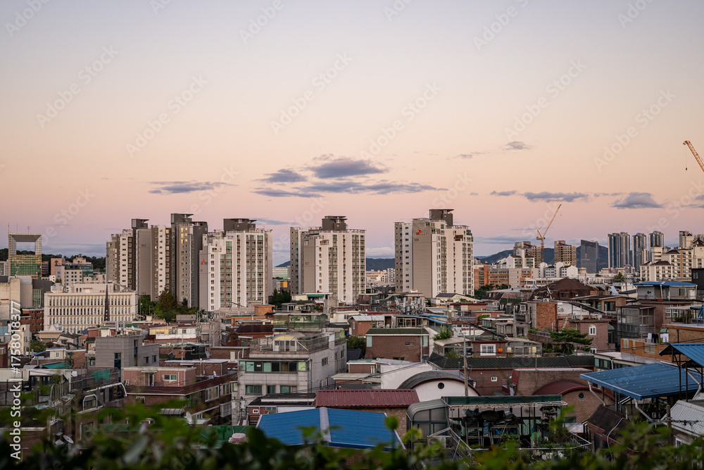 Fototapeta premium urban city view