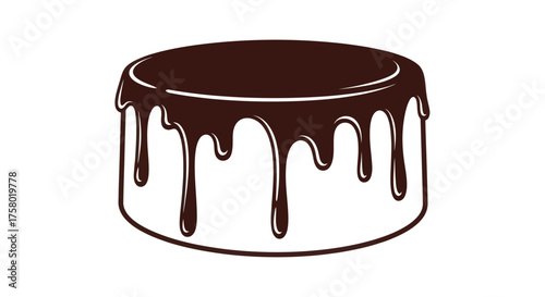 Delicious Chocolate Drip Cake with Rich Ganache Frosting.