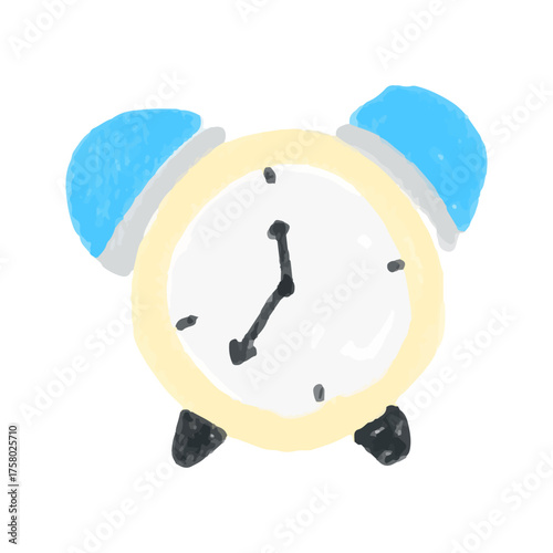 Back to school crayon element design. flower, lamp, star, library, book, apple, study lamp, paper plane, alarm.  cartoon back to school stickers