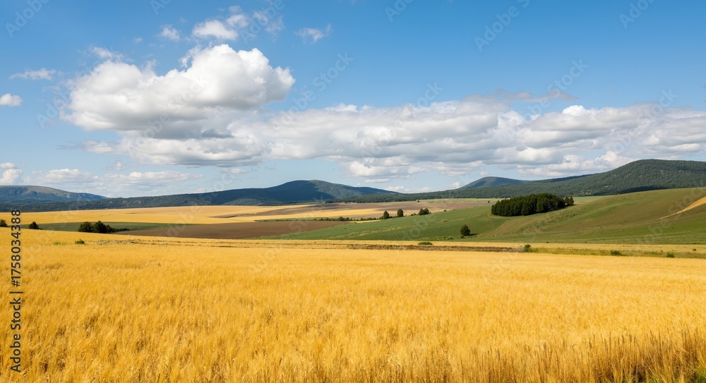 Obraz premium field of wheat