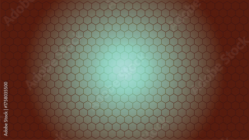 Honeycomb structure gradient background ideal for digital design projects