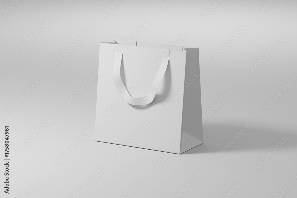 white paper bag