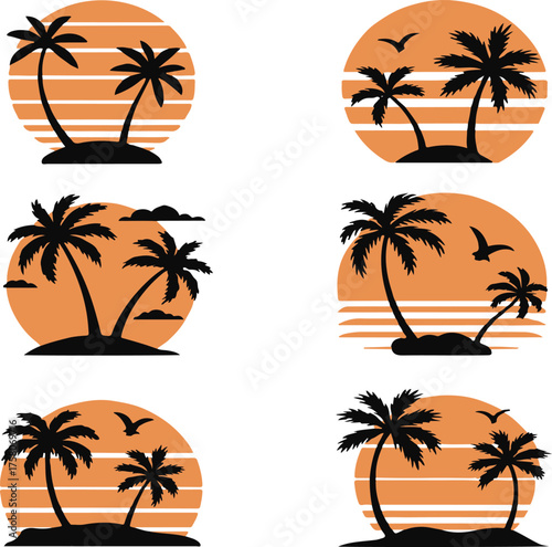 Diverse star of david symbols in black and outline styles religious jewish iconography vector