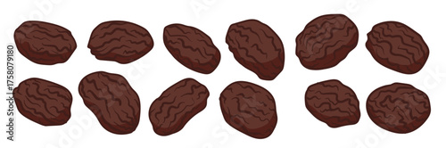  raisins vector