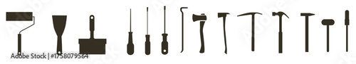 tool silhouette vectors
