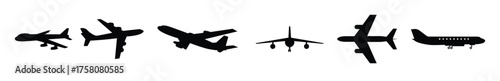 vector plane icons