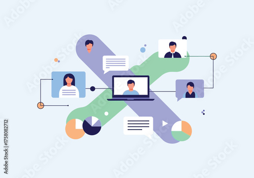 Boosting Remote Work Productivity A Visual Guide to Collaboration and Efficiency in the Digital Age