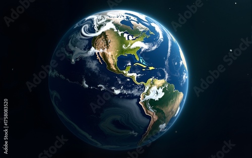 Planet earth stroke. High quality