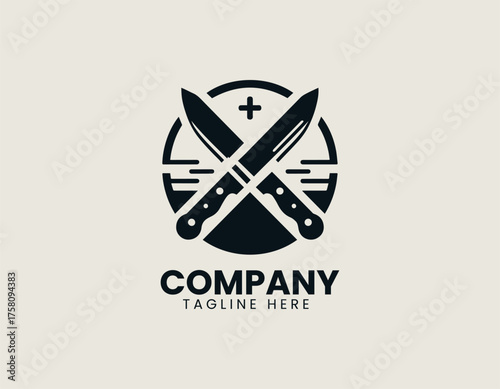 Butcher Brand Vector Logo Illustration