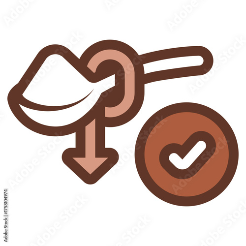 sugar intake allowed icon