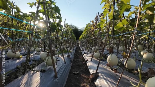 Agriculture, melon farming ready to harvest
