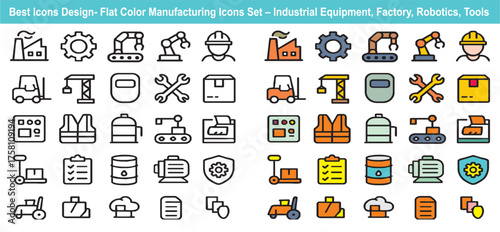 best icons design-Flat Color ...