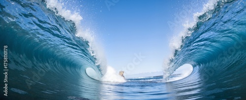 blue water splash