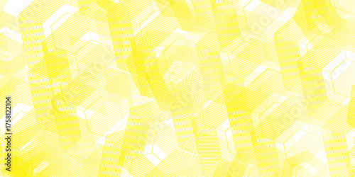 Abstract Yellow and White Textured Background with Brushstroke Effect.