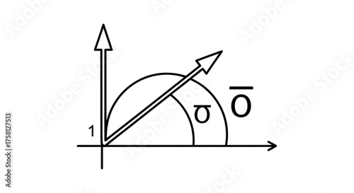 Physics-style circular arrow diagram representing rotation, motion, and angular displacement.