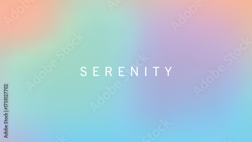 Pastel gradient background with soft calm abstract color transitions