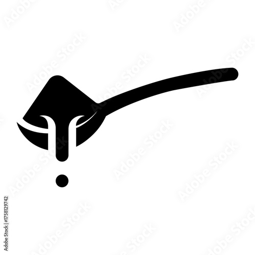 spoon full of sugar glyph icon