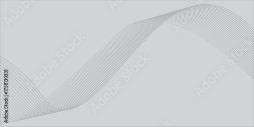 Abstract vector background with black wavy lines. EPS10