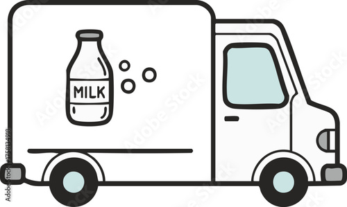 Milk Delivery Truck
