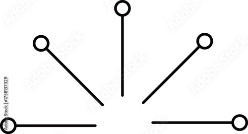 まち針アイコン　Web　Adobe Illustrator Artwork
