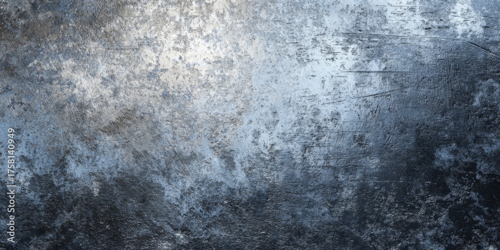 Naklejka premium Abstract Grunge Texture Background with Scratched Metallic Surface and Distressed Appearance for Artistic Use
