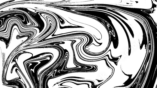 Abstract liquid water color black marble texture backgroundon high resolution stock photo