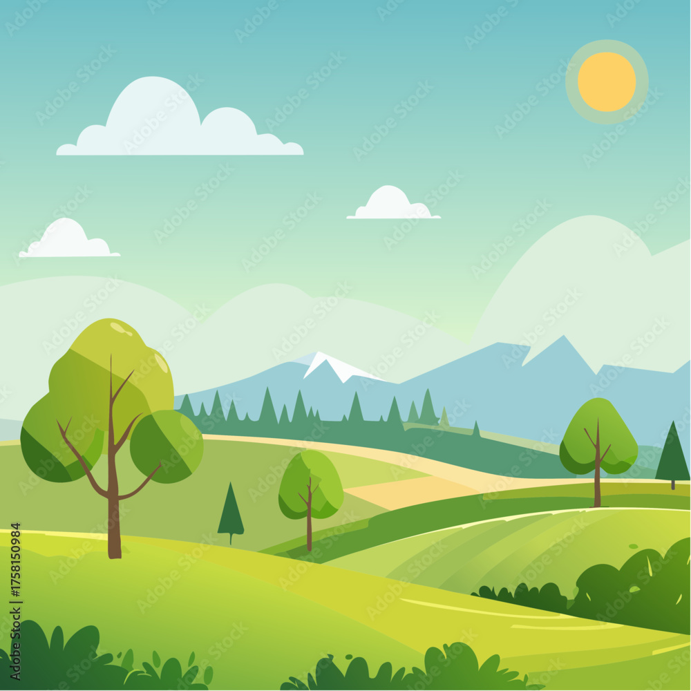 Obraz premium nature background, ecology and healthy environment concept