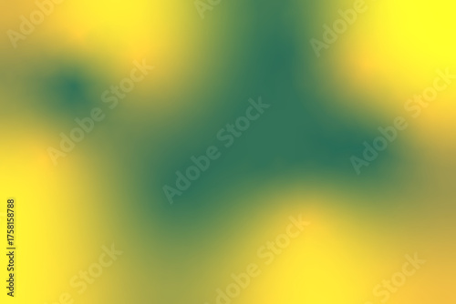 Yellow Green Abstract Gradient Background with Smooth Flow, Abstract Gradient Background Collection