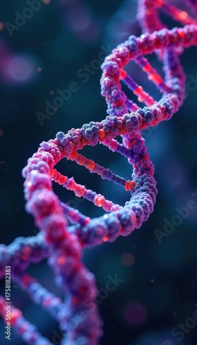 Advanced Genetic Engineering Close-up of DNA Manipulation with Cutting-Edge Technology, Showcasing Scientific Innovation and Breakthrough Potential