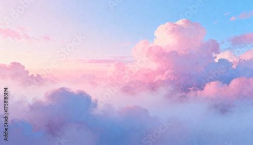 Soft Pastel Cloud Dream