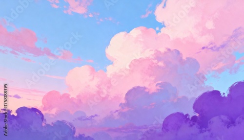 Soft Pastel Cloud Dream
