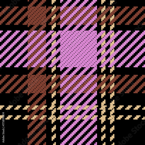 Elegant plaid textile patterns in rich colors. Perfect for fabric design, fashion, and home decor. Each tartan-inspired design blends tradition with a modern twist.
