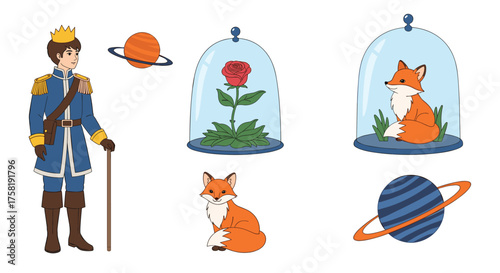 A charming story about a young prince his beloved rose and a wise fox in distant planets.