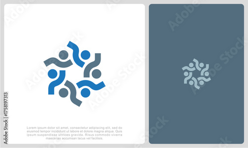 Human resources concept, target market and audience, focus group, public relations, vector icon - Vector	
