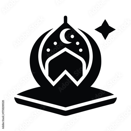 Arabic Sand Art Icon for Desert-Inspired Traditional Craft
