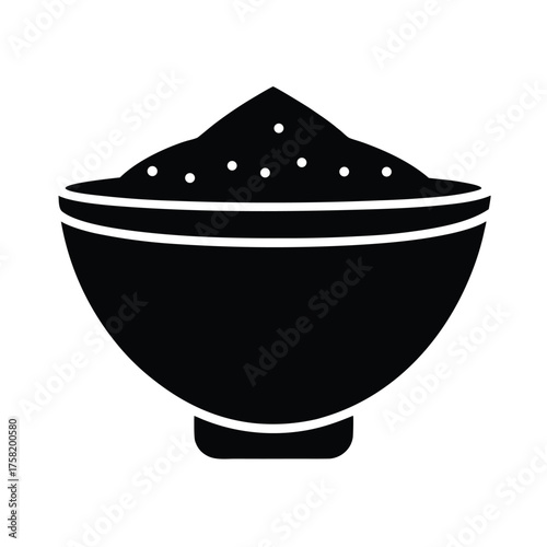 Arabic Sand Bowl Icon for Decorative Handmade Pottery Art