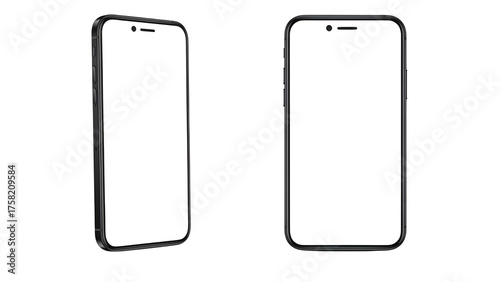 Smartphone Blank Screen Mockup
