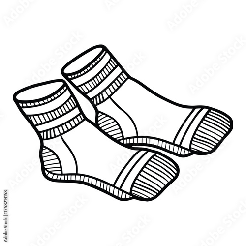 Soft comfortable everyday cotton socks