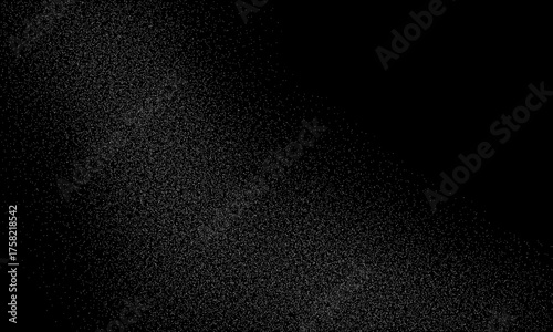 細かい星のドット背景 Vector starfall background.
