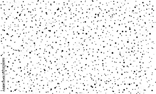 細かい星のドット背景 Vector starfall background.