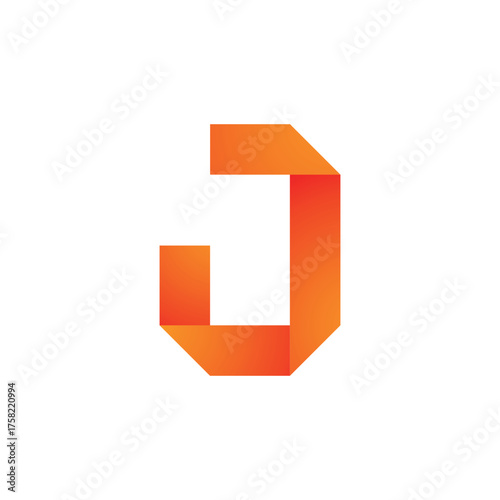 Free Download Abstract J Letter Logo Vector for Branding - GFXLoad