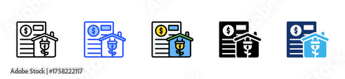 Esg Risk Analysis Icon Collection With Multiple Styles