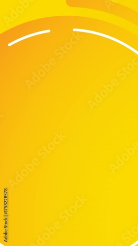 Animation of yellow circles on purple background