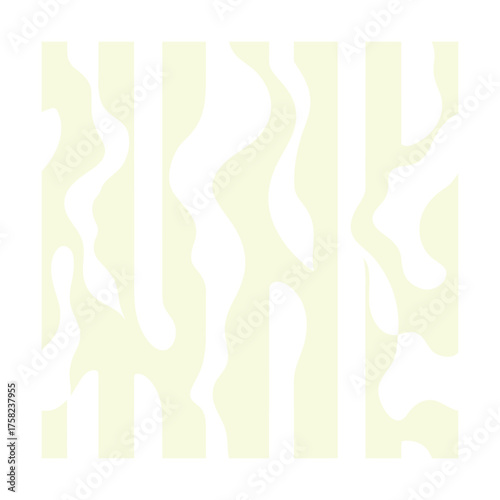 Abstract Irregular Wavy Line Pattern Design