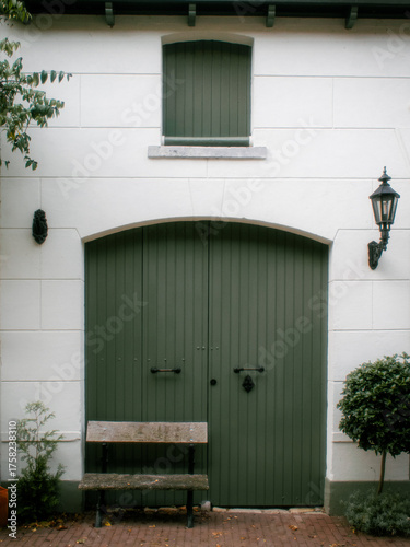 Street in the city center of Bergen op Zoom, The Netherlands
