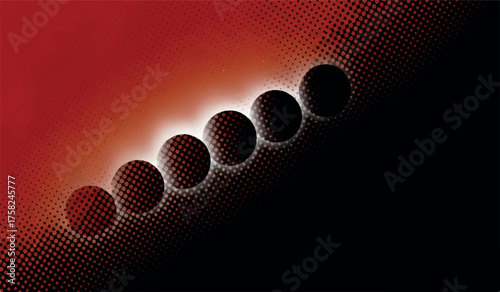 Total solar eclipse phases a cosmic event science and astronomy illustration